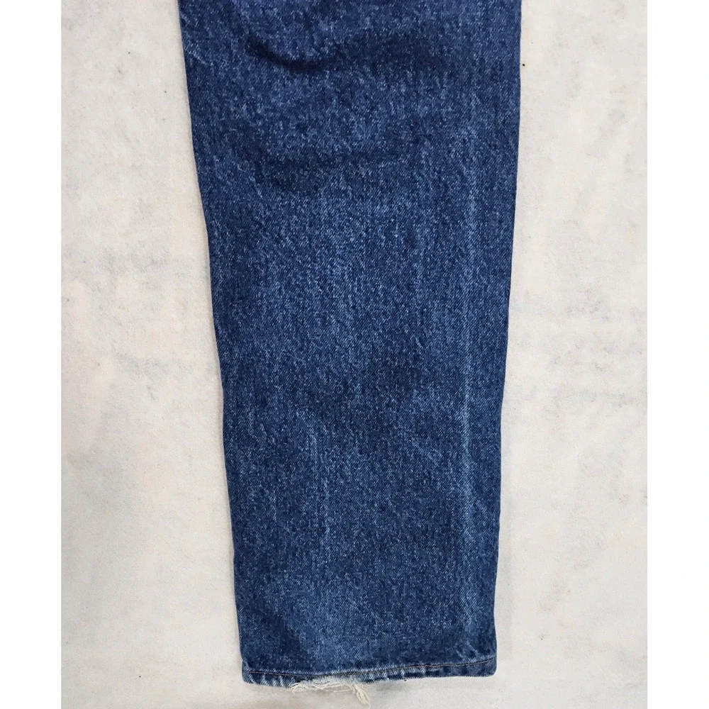 VTG Levis 517 Jeans Mens 32x31 Bootcut Orange Tab 1970s Made in USA Dark Blue